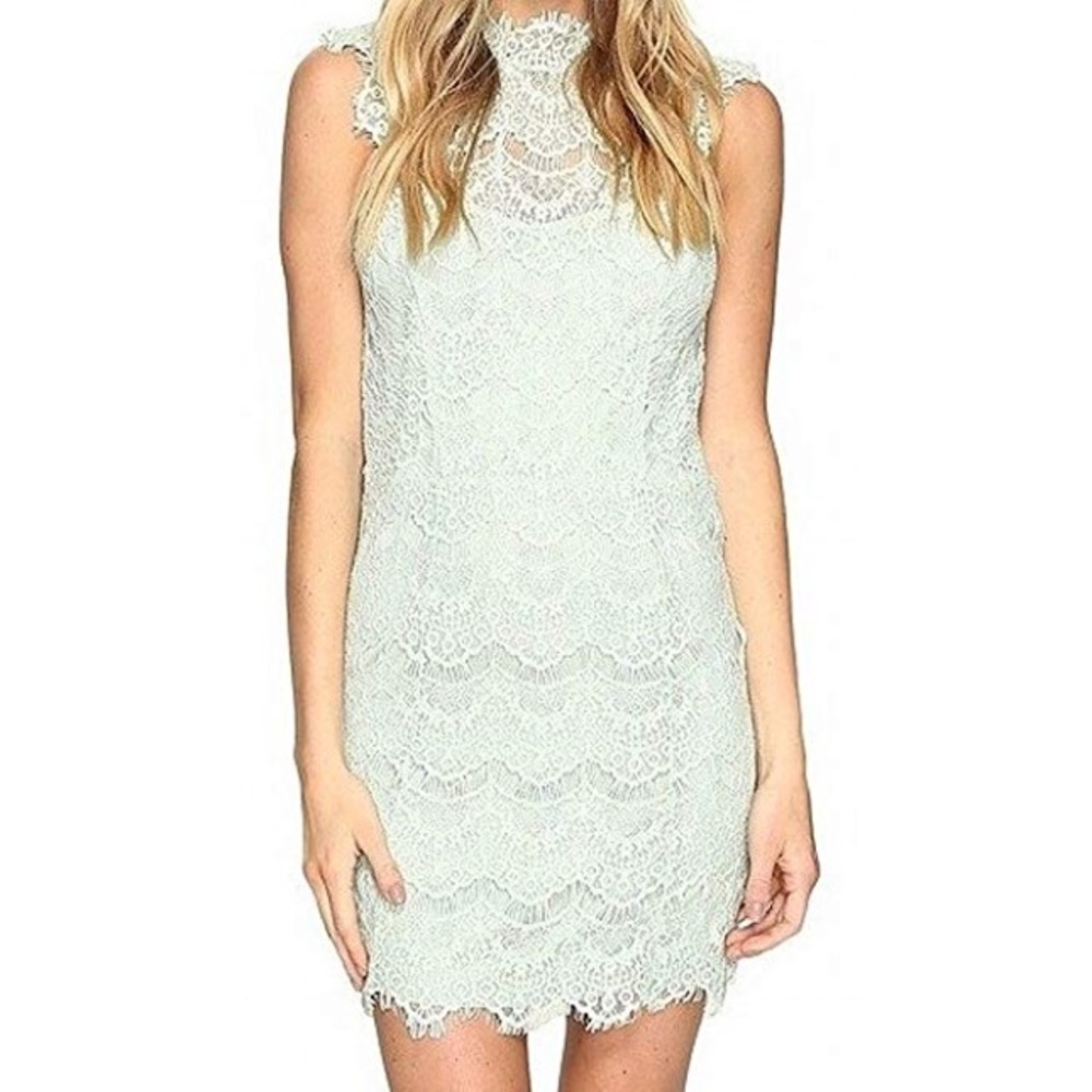 💕NWT Free People Daydream Bodycon Dress, M, Mint